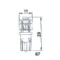 LED-lampa - Ledson - 5-Led - T10 / W5W - Canbus - Vit - 12V LED-lampa - Ledson - 5-Led - T10 / W5W - Canbus - Vit - 12V