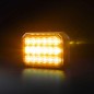 Blixtljus - Strands - Dark Knight Duo - 18 LED - 4.9" - 12.6cm - Smoke - 20 blixtmönster - Vit/Bärnsten - R65-2 - 12V-30V - Blixtljus - Strands - Dark Knight Duo - 18 LED - 4.9" - 12.6cm - Smoke - 20 blixtmönster - Vit/Bärnsten - R65-2 - 12V-30V -