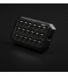 Blixtljus - Strands - Dark Knight Duo - 18 LED - 4.9" - 12.6cm -- smoke - 20 Blixtmönster - Vit/Bärnsten - R65 - 12V-30V -