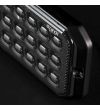 Warning light - Strands - Dark Knight Duo - 18 LED - 4.9" - 12.6cm -- smoke - 20 Flash patterns - White/Amber - R65 - 12V-30V