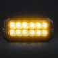 Warning light - Strands - Dark Knight Duo - 12 LED - 4.9" - 12.6cm - Smoke - 20 flash patterns - White/Amber - R65-2 - 12V-30V Warning light - Strands - Dark Knight Duo - 12 LED - 4.9" - 12.6cm - Smoke - 20 flash patterns - White/Amber - R65-2 - 12V-30V