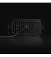 Warning light - Strands - Dark Knight Duo - 12 LED - 4.9" - 12.6cm - smoke - 20 Flash patterns - White/Amber - R65 - 12V-30V