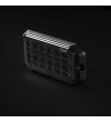 Flitser - Strands - Dark Knight Duo - 12 LED - 4.9" - 12.6cm - smoke - 20 Flitspatronen - Wit/Amber - R65 - 12V-30V
