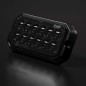 Blitzleuchte - Strands - Dark Knight Duo - 12 LED - 4.9" - 12.6cm - Smoke - 20 Blitzmuster - Weiß/Amber - R65-2 - 12V-30V Blitzleuchte - Strands - Dark Knight Duo - 12 LED - 4.9" - 12.6cm - Smoke - 20 Blitzmuster - Weiß/Amber - R65-2 - 12V-30V