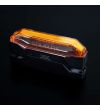 Markeringsljus - Strands - Firefly See Me - 4" - 10.2cm - Klar - Bärnsten - 2 Blixtmönster - 12V-48V -