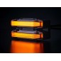 Begrenzungsleuchte - Strands - Firefly See Me - 4" - 10.2cm - Klar - Amber - 2 Blitzmuster - 12V-48V Begrenzungsleuchte - Strands - Firefly See Me - 4" - 10.2cm - Klar - Amber - 2 Blitzmuster - 12V-48V