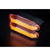 Begrenzungsleuchte - Strands - Firefly See Me - 4" - 10.2cm - Klar - Amber - 2 Blitzmuster - 12V-48V