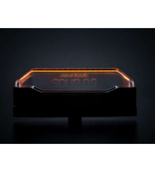 Markeringsljus - Strands - Firefly See Me - 4" - 10.2cm - Klar - Bärnsten - 2 Blixtmönster - 12V-48V -