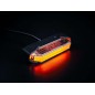 Markeringsljus - Strands - Firefly See Me - 4" - 10.2cm - Klar - Bärnsten - 2 blixtmönster - 12V-48V - Markeringsljus - Strands - Firefly See Me - 4" - 10.2cm - Klar - Bärnsten - 2 blixtmönster - 12V-48V -