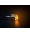 Markeringsljus - Strands - Firefly See Me - 4" - 10.2cm - Klar - Bärnsten - 2 Blixtmönster - 12V-48V -
