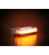 Markeringsljus - Strands - Firefly See Me - 4" - 10.2cm - Klar - Bärnsten - 2 Blixtmönster - 12V-48V -