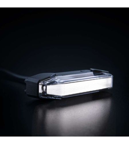 Dubbelbrander - Strands - Firefly See Me - 4" - 10.2cm - Helder - Wit/Amber - 12V-48V