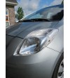 Yaris 2005-2011 Koplampbeschermers blank - EGR1052