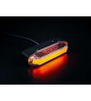 Double burner - Strands - Firefly See Me - 4" - 10.2cm - Klar - Vit/Bärnsten - 12V-48V