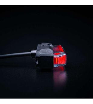 Marker Light - Strands - Firefly See Me - 4" - 10.2cm - Clear - Red - 12V-48V
