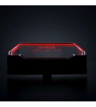 Marker Light - Strands - Firefly See Me - 4" - 10.2cm - Clear - Red - 12V-48V