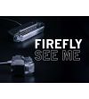 Marker Light - Strands - Firefly See Me - 4" - 10.2cm - Clear - Red - 12V-48V