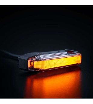 Markeringsljus - Strands - Firefly See Me - 4" - 10.2cm - Klar - Bärnsten - 12V-48V