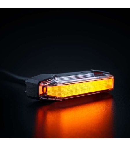 Markeringsljus - Strands - Firefly See Me - 4" - 10.2cm - Klar - Bärnsten - 12V-48V