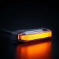 Marker Light - Strands - Firefly See Me - 4" - 10.2cm - Clear - Amber - 12V-48V Marker Light - Strands - Firefly See Me - 4" - 10.2cm - Clear - Amber - 12V-48V