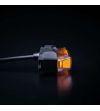 Marker Light - Strands - Firefly See Me - 4" - 10.2cm - Clear - Amber - 12V-48V