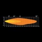 Verstraler - Strands - Firefly 9 - 8.7" - 22cm - Positielicht Wit/Amber - Driving