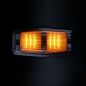 Double burner - Strands - IZE LED Black Bullet - 4.9" - 12.5cm - LED - Smoke - Weiß/Amber - 21 Blitzmuster - 12V-30V Double burner - Strands - IZE LED Black Bullet - 4.9" - 12.5cm - LED - Smoke - Weiß/Amber - 21 Blitzmuster - 12V-30V