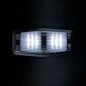 Dubbelbrander - Strands - IZE LED Black Bullet - 4.9" - 12.5cm - LED - Smoke - Wit/Amber - 21 flitspatronen - 12V-30V Dubbelbrander - Strands - IZE LED Black Bullet - 4.9" - 12.5cm - LED - Smoke - Wit/Amber - 21 flitspatronen - 12V-30V
