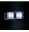 Double burner - Strands - IZE LED Black Bullet - 4.9" - 12.5cm - smoke - Vit/Bärnsten - 21 Blixtmönster - 12V-30V -