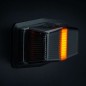 Double burner - Strands - IZE LED Black Bullet - 4.9" - 12.5cm - LED - Smoke - White/Amber - 21 flash patterns - 12V-30V Double burner - Strands - IZE LED Black Bullet - 4.9" - 12.5cm - LED - Smoke - White/Amber - 21 flash patterns - 12V-30V