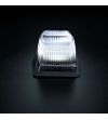 Double burner - Strands - IZE LED Black Bullet - 4.9" - 12.5cm - smoke - Vit/Bärnsten - 21 Blixtmönster - 12V-30V -