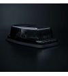 Double burner - Strands - IZE LED Black Bullet - 4.9" - 12.5cm - smoke - White/Amber - 21 Flash patterns - 12V-30V