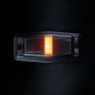 Dubbelbrander - Strands - IZE LED Black Bullet - 4.9" - 12.5cm - LED - Smoke - Wit/Amber - 21 flitspatronen - 12V-30V Dubbelbrander - Strands - IZE LED Black Bullet - 4.9" - 12.5cm - LED - Smoke - Wit/Amber - 21 flitspatronen - 12V-30V