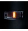 Dubbelbrander - Strands - IZE LED Black Bullet - 4.9" - 12.5cm - smoke - Wit/Amber - 21 Flitspatronen - 12V-30V