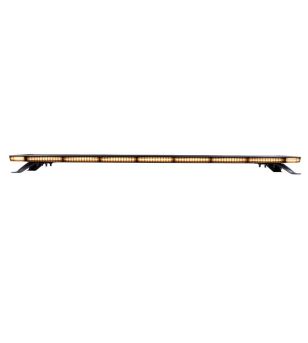 Warning light bar - Strands - Monitum 1200 - 48.8" - 123.9cm - Clear - Super thin - 11 flash patterns - Amber - R65-2 - 12V-30V