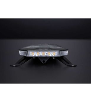 Blitzlicht-Balken - Strands - Monitum 500 - 18.7" - 47.4cm - Klar - Super dünn - 11 Blitzmuster - Amber - R65-2 - 12V-30V