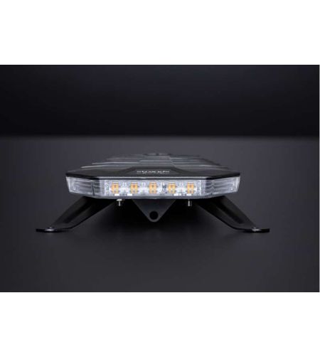 Blixtljusramp - Strands - Monitum 500 - 18.7" - 47.4cm - Klar - Supertunn - 11 blixtmönster - Bärnsten - R65-2 - 12V-30V -