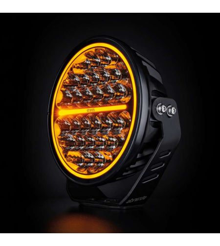 Driving light - Strands - Siberia Night Ranger - 9" - 22.9cm - Position light White/Amber - Driving