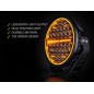 Fernscheinwerfer - Strands - Siberia Night Ranger - 9" - 22.9cm - Positionslicht Weiß/Amber - Driving Fernscheinwerfer - Strands - Siberia Night Ranger - 9" - 22.9cm - Positionslicht Weiß/Amber - Driving