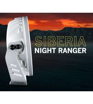 Fernscheinwerfer - Strands - Siberia Night Ranger - 9" - 22.9cm - Weiß - Positionslicht Weiß/Amber - Driving -