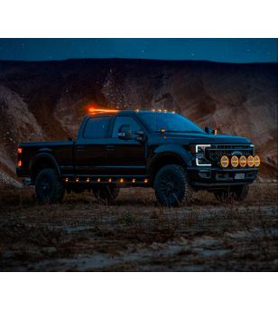 Driving light - Strands - Siberia Night Ranger - 7" - 17.8cm - Position light White/Amber - Driving