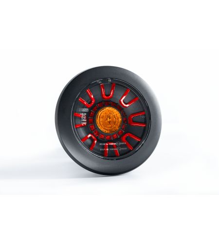 Bakljus - Fristom - FT-313 - Neon - 6.1" - 11cm - smoke - Bak - Broms - Blink - 12V-36V