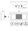 Baklampa - SIM - 3159 - Klar - LED - Positionsljus - Bromsljus - Blinkers - Reflex - 12V-24V