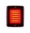 Tail light - Ledson - Breeze X1 - smoke - 4.3" - 11cm - smoke - Tail - Fog - 12V-48V