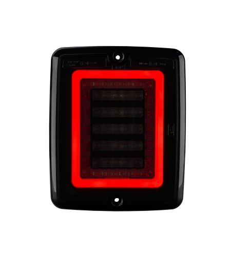 Rückleuchte - Ledson - Breeze X1 - smoke - 4.3" - 11cm - Smoke - Rück - Rückfahr - 12V-48V - 