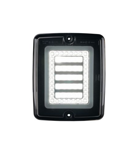 Tail light - Ledson - Breeze X1 - 4.3" - 11cm - Clear - Tail - Rev - 12V-48V