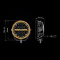 Driving light - Strands - Siberia XPA - 7" - 17.8cm - Position light White/Amber - Driving