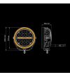 Driving light - Strands - Siberia XPA - 7" - 17.8cm - Position light White/Amber - Driving