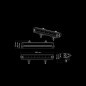 LED Light bar - Strands - Siberia XPA - SR - 12" - 30.5cm - Smoke - Position light White/Amber - Driving LED Light bar - Strands - Siberia XPA - SR - 12" - 30.5cm - Smoke - Position light White/Amber - Driving