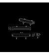 LED-ramp - Strands - Siberia XPA - SR - 12" - 30.5cm - smoke - Positionsljus Vit/Bärnsten - Driving